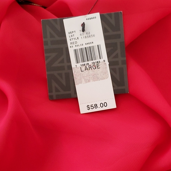 ♥️Beautiful Red, Flowy Dress - Picture 9 of 9